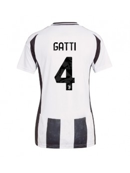 Billige Juventus Federico Gatti #4 Hjemmedrakt Dame 2024-25 Kortermet